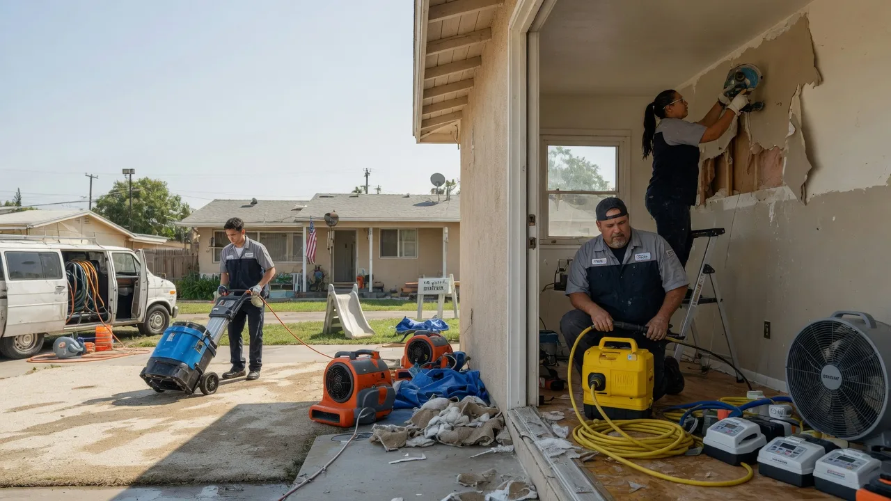 Water Damage Restoration in Finley, CA near me